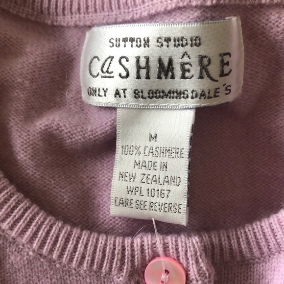 Sutton Studio cashmere sweater for Bloomingdale’s - Picture 3 of 4